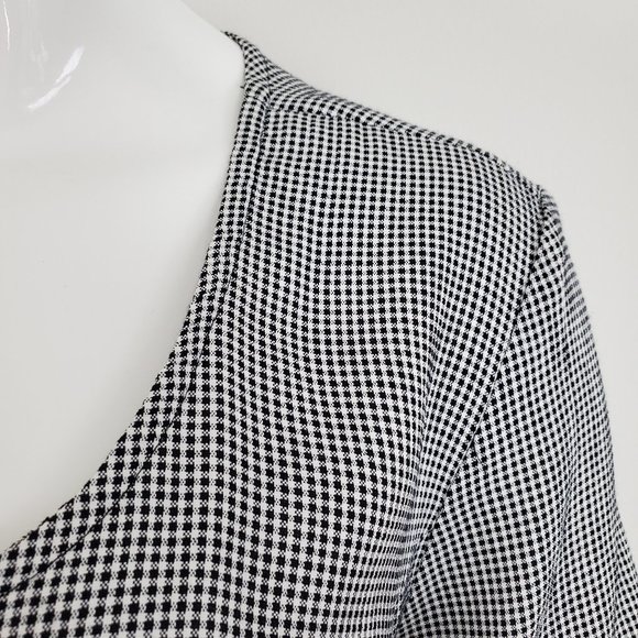 HELD Vintage 90's Black Gingham Maxi Dress - Picture 10 of 10